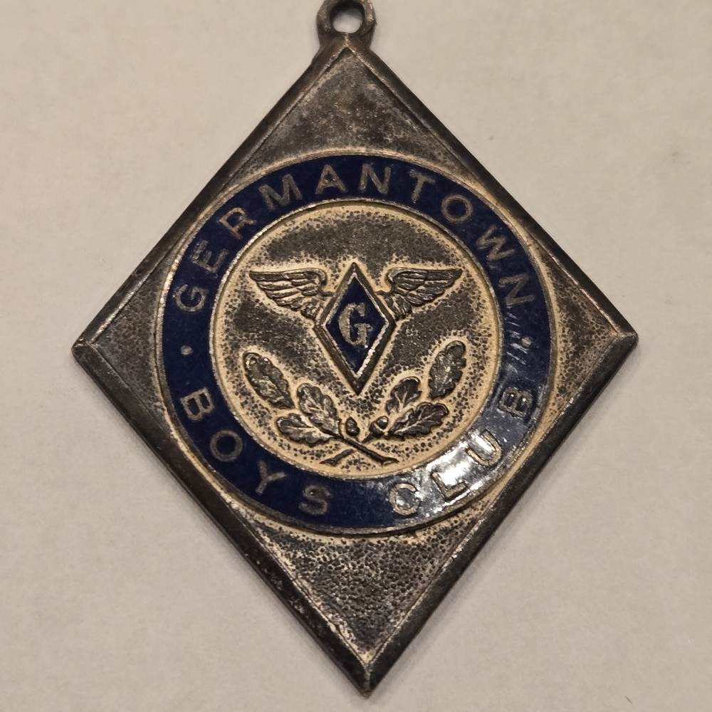 1926 Germantown PA Boys Club Wrestling Medal - Heavyweight​ E.H. Twiss